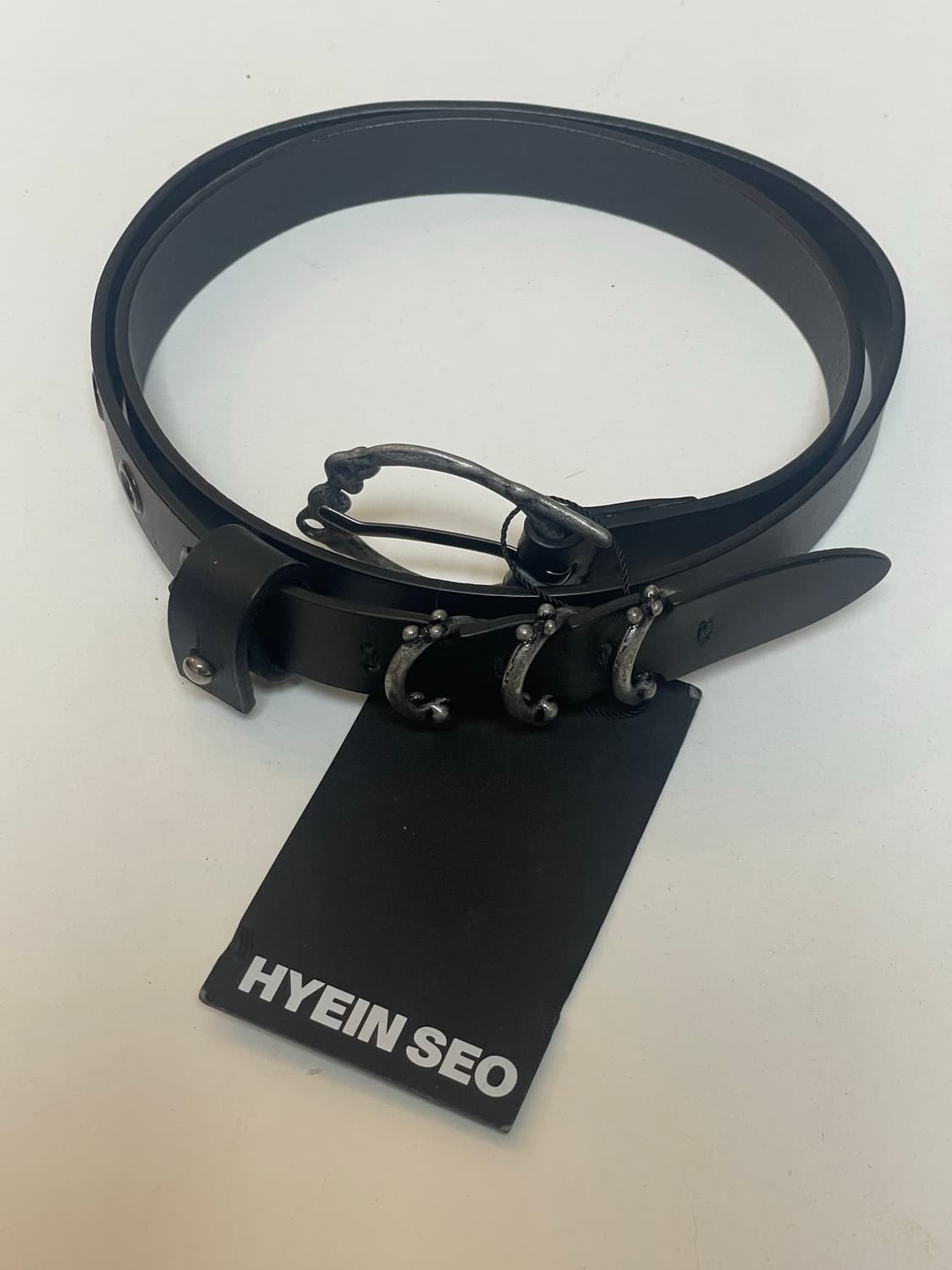 hyeinseo 23ss leather belt 혜인서 벨트 상품이미지1