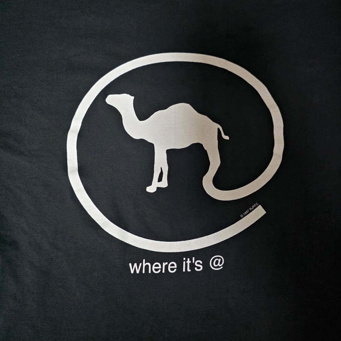 [XL] 90s 카멜 where it's @ 빈티지 티셔츠 ver 엘살바 상품이미지2