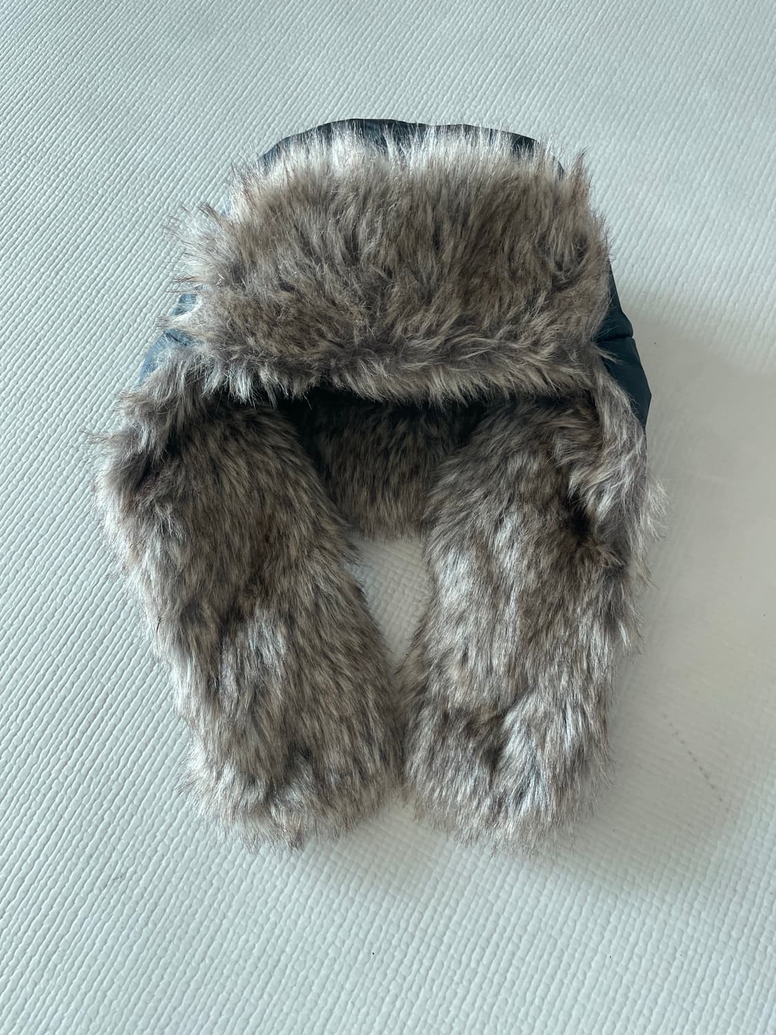 난가 오로라 텍스 퍼 플라이트 캡 블랙 상품이미지1