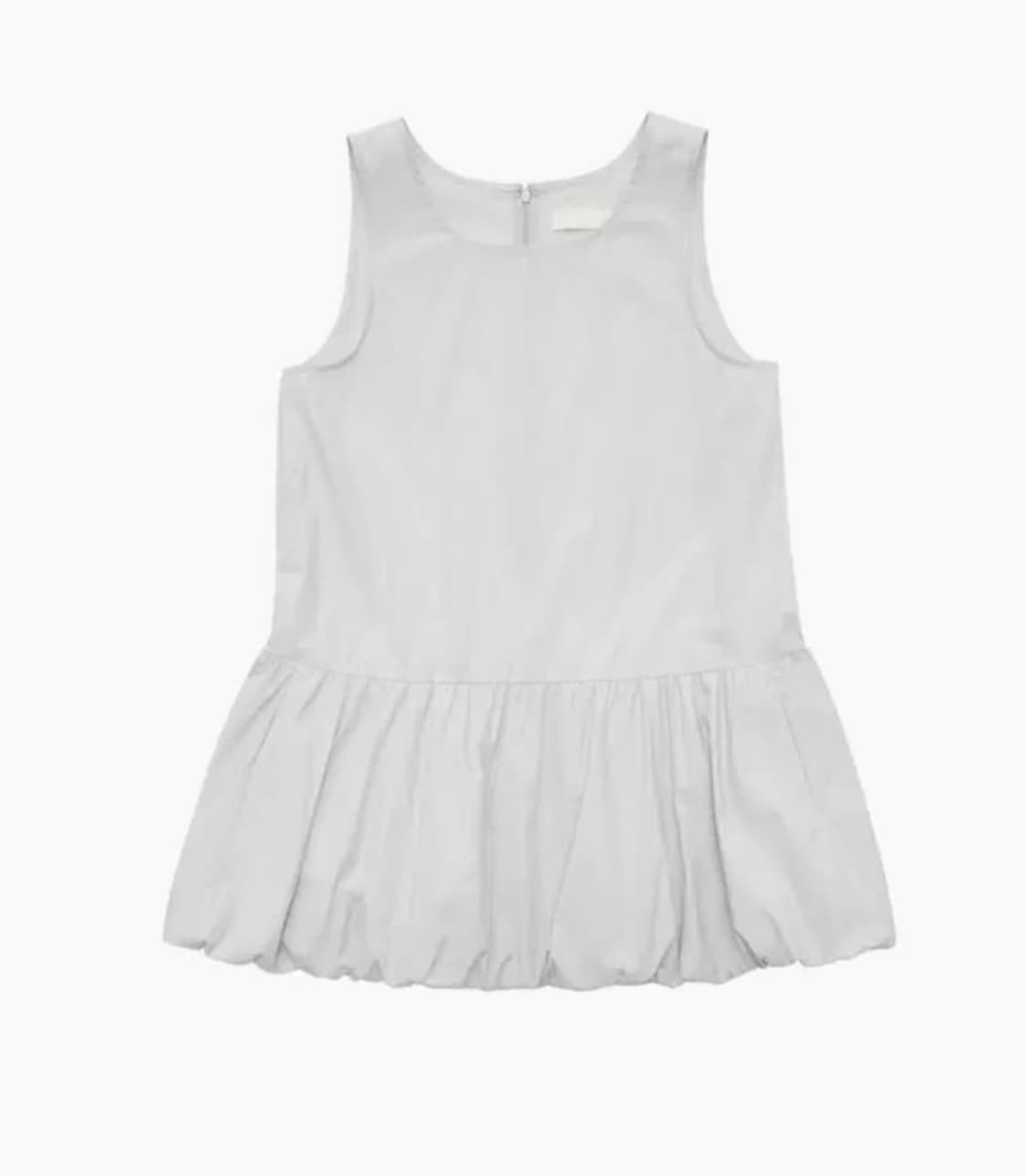 아모멘토 볼륨 미니 원피스 라이트그레이 상품이미지2