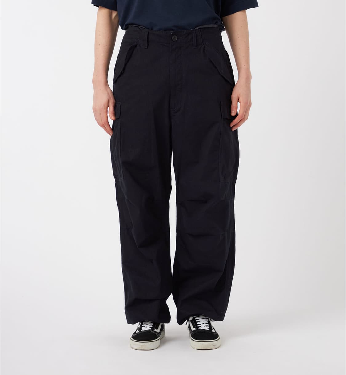 [새] 나나미카 립스탑 카고팬츠 블랙 상품이미지4