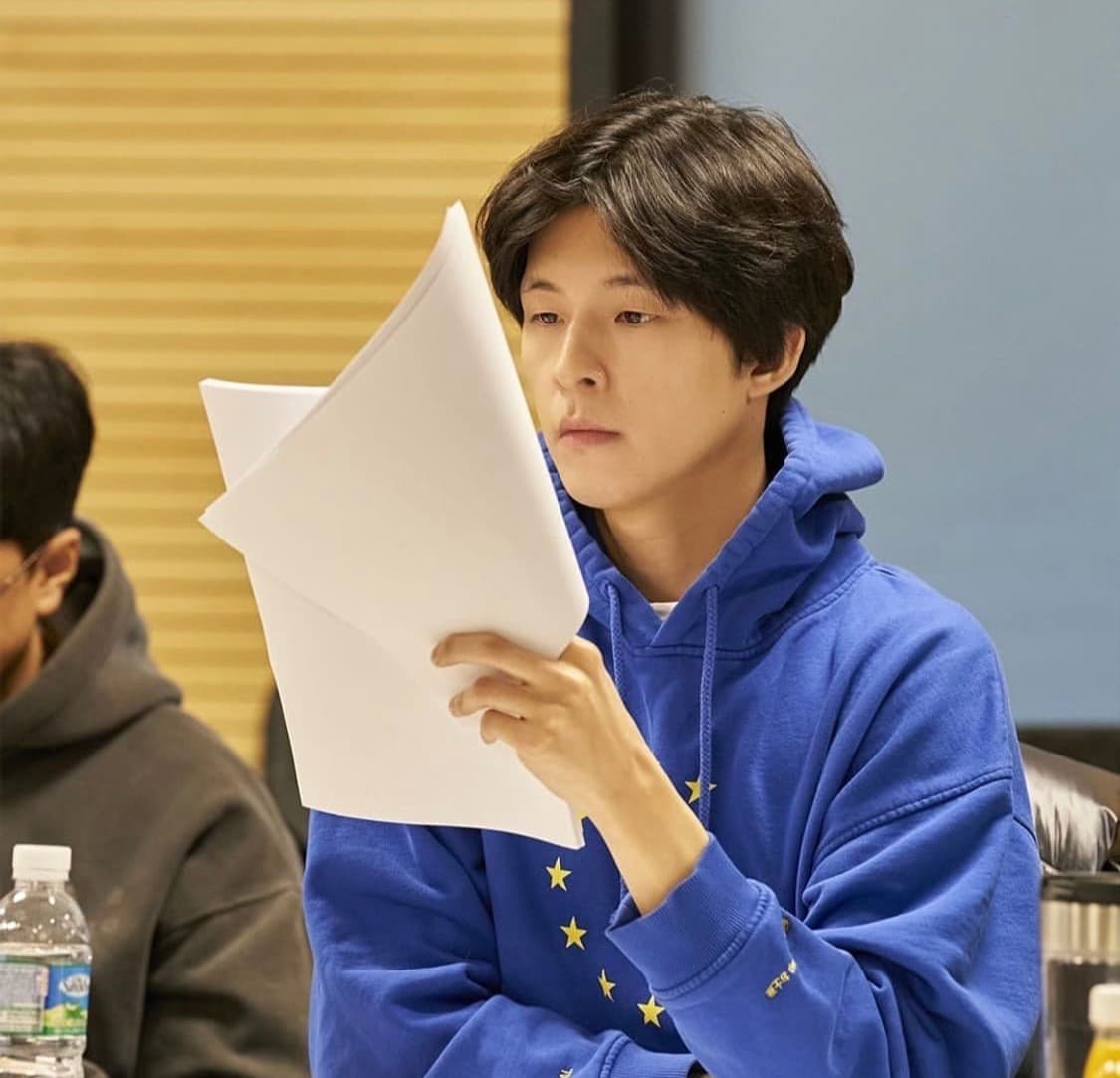 수베니어 오피셜 유니파이 후드 블루 s 상품이미지4