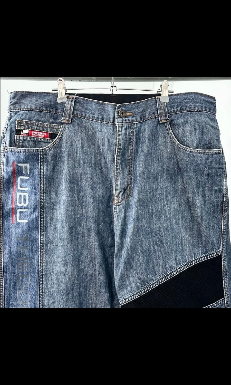fubu oldschool wide  denim pants 상품이미지5