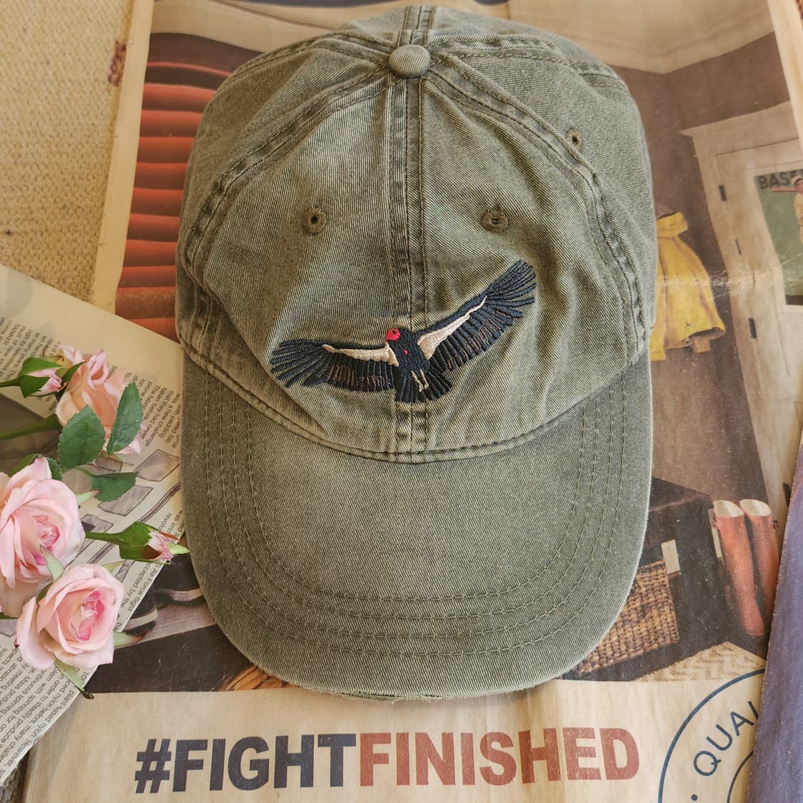 90s 빈티지 캡모자 애니멀 캡모자 트러커캡 미국 빈티지 독수리 F 상품이미지1