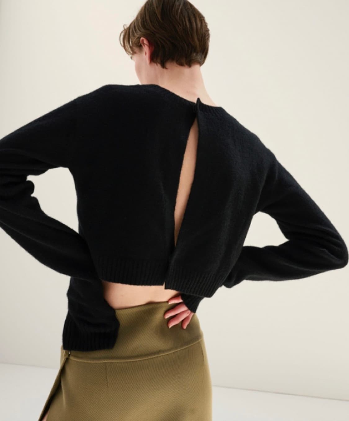 오라리 Aulalee BRUSHED RASCHEL MOLE KNIT 상품이미지2