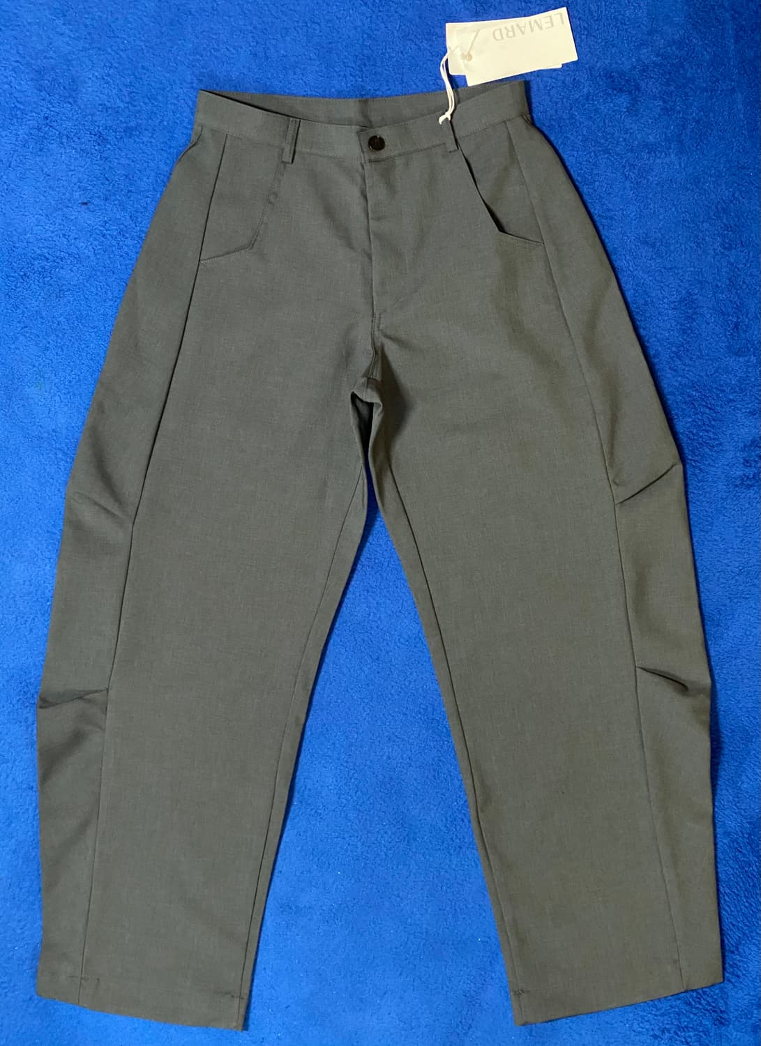 LEMARD 르마드 리버스 벌룬 슬랙스 차콜 1 (S) 상품이미지1