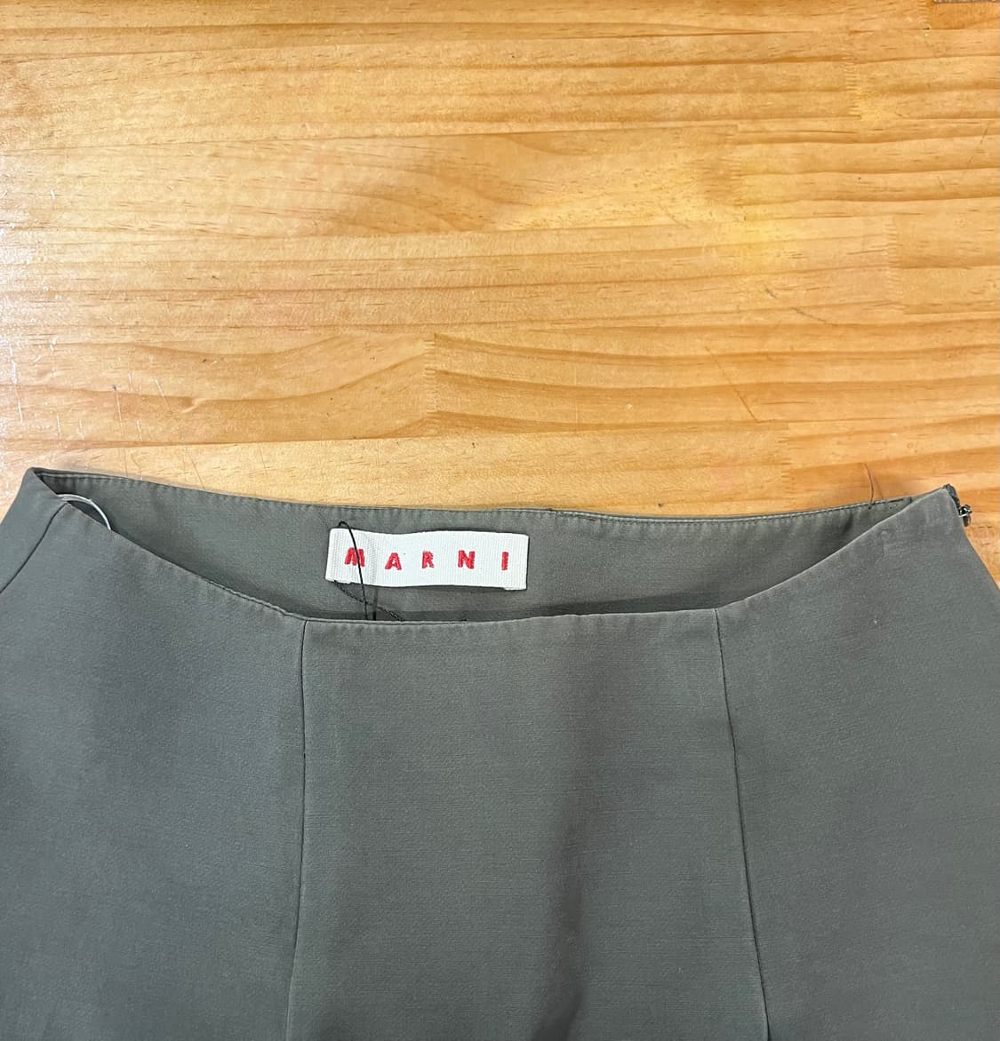 마르니 스커트 카키 42 #csz1945 상품이미지4