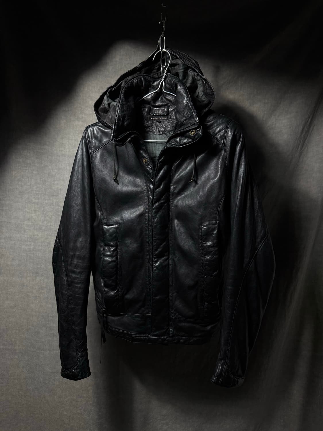 Christian Peau Hooded Baby Lamb Jacket  상품이미지3