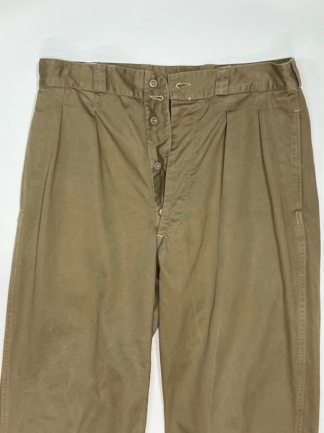 60s 프랑스군 M52 치노 팬츠 상품이미지2