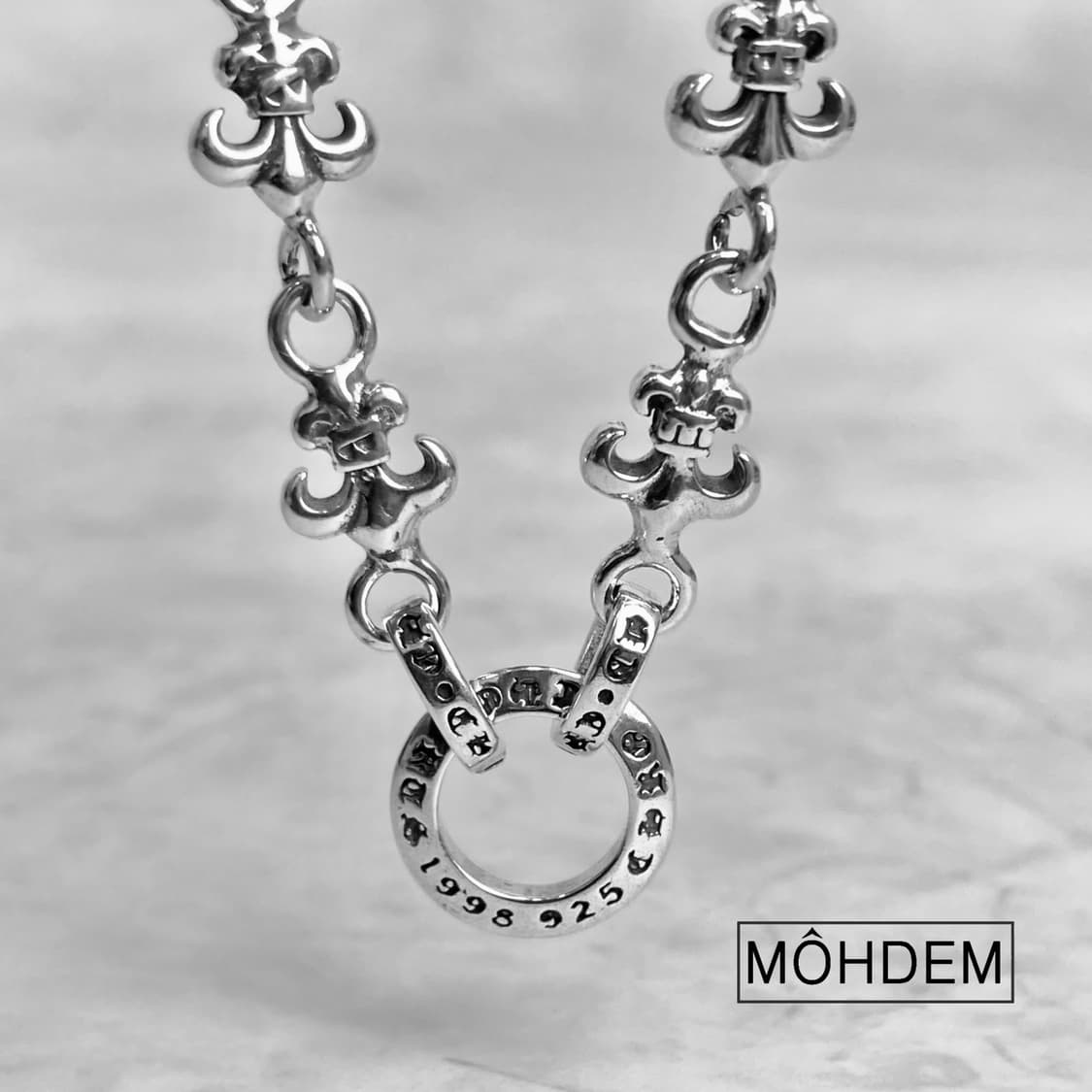 (Unise) 크로스6 실버 체인팔찌 상품이미지3