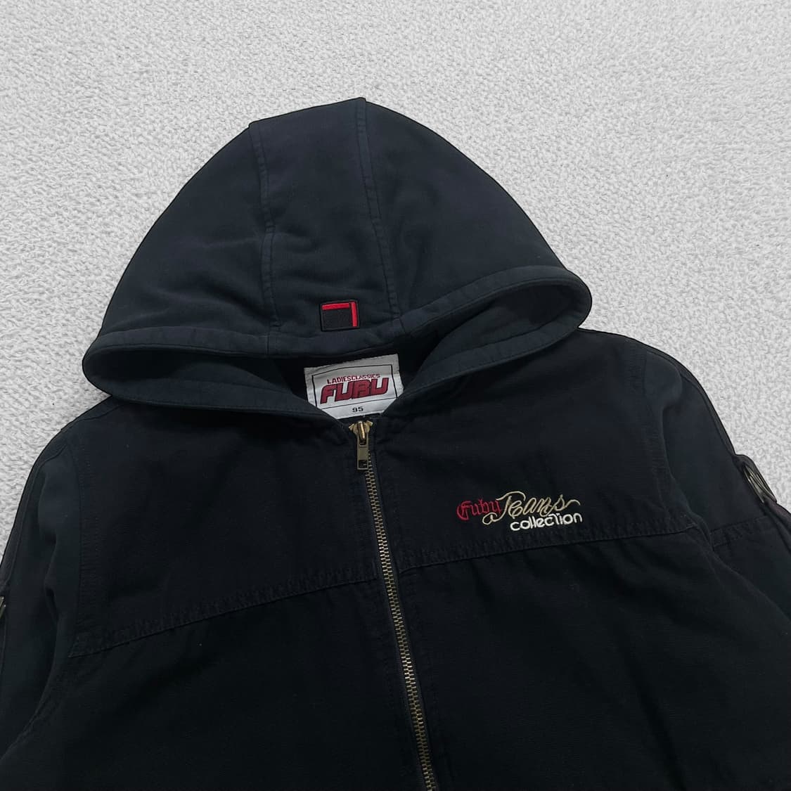 후부 Fubu 우먼스 올드스쿨 후드 집업 자켓 상품이미지2