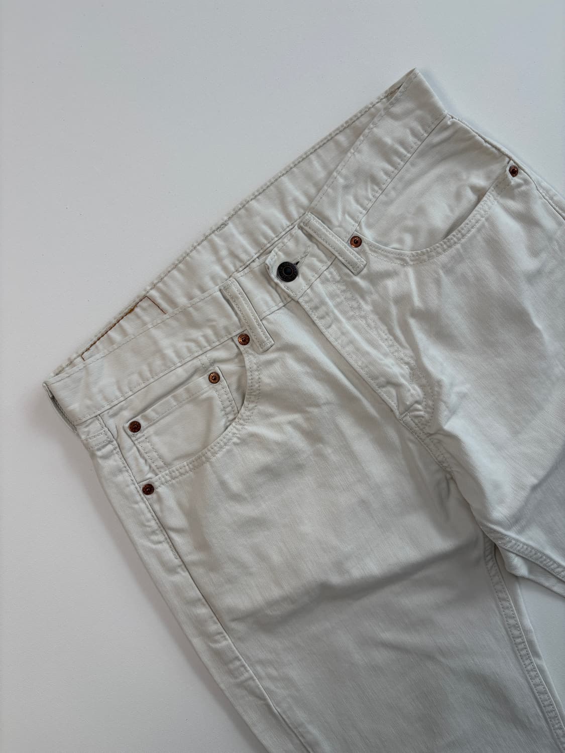 [31x32] 리바이스 505 아이보리 베이지탭 상품이미지2