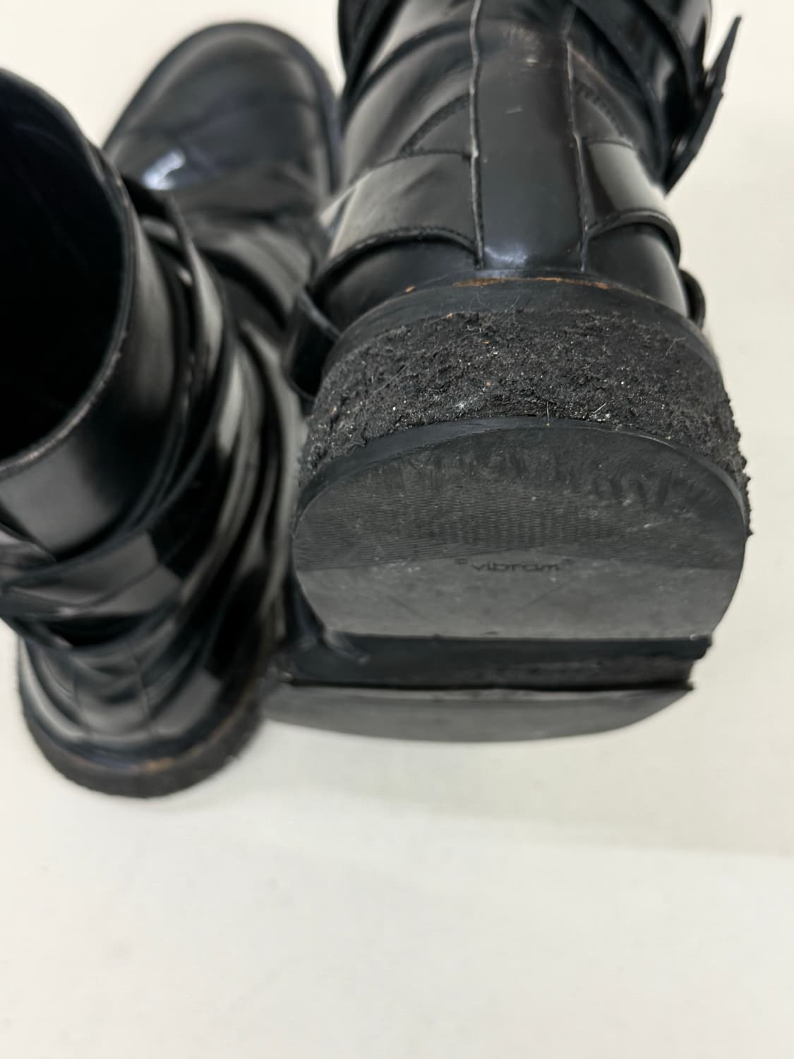 Dior homme / 08aw patent strap boots 상품이미지4