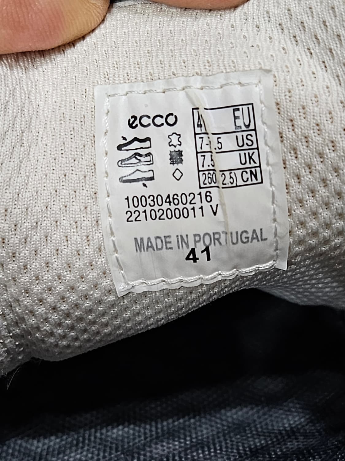 에코 트레이 화이트 남성 260~265 골프화 상품이미지10