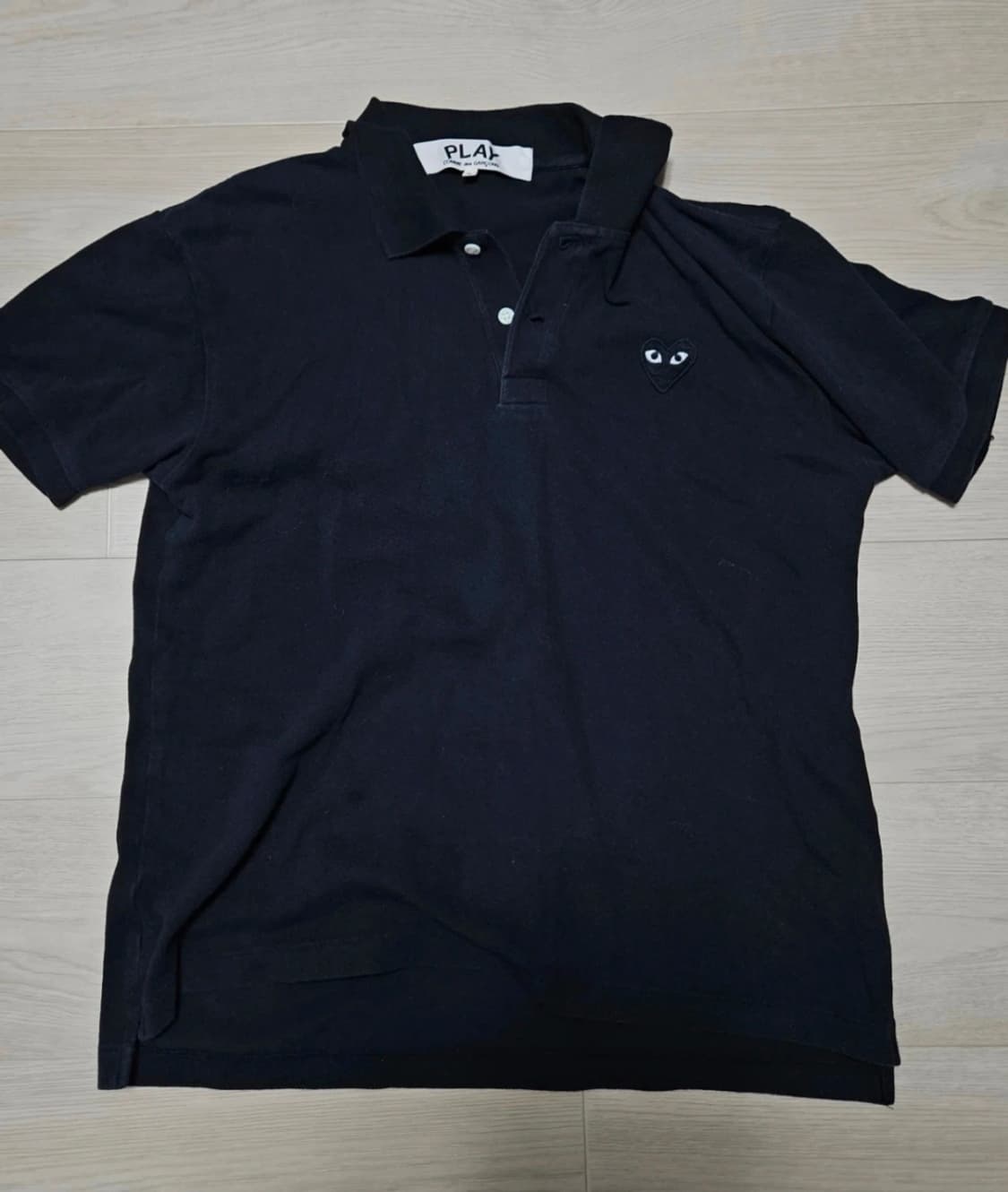 꼼데가르송 블랙와펜 카라티 L 상품이미지1