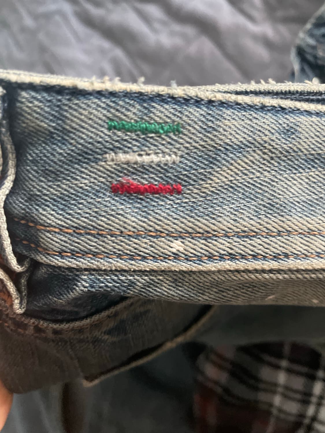 디젤 페인팅 워싱 데님 상품이미지3