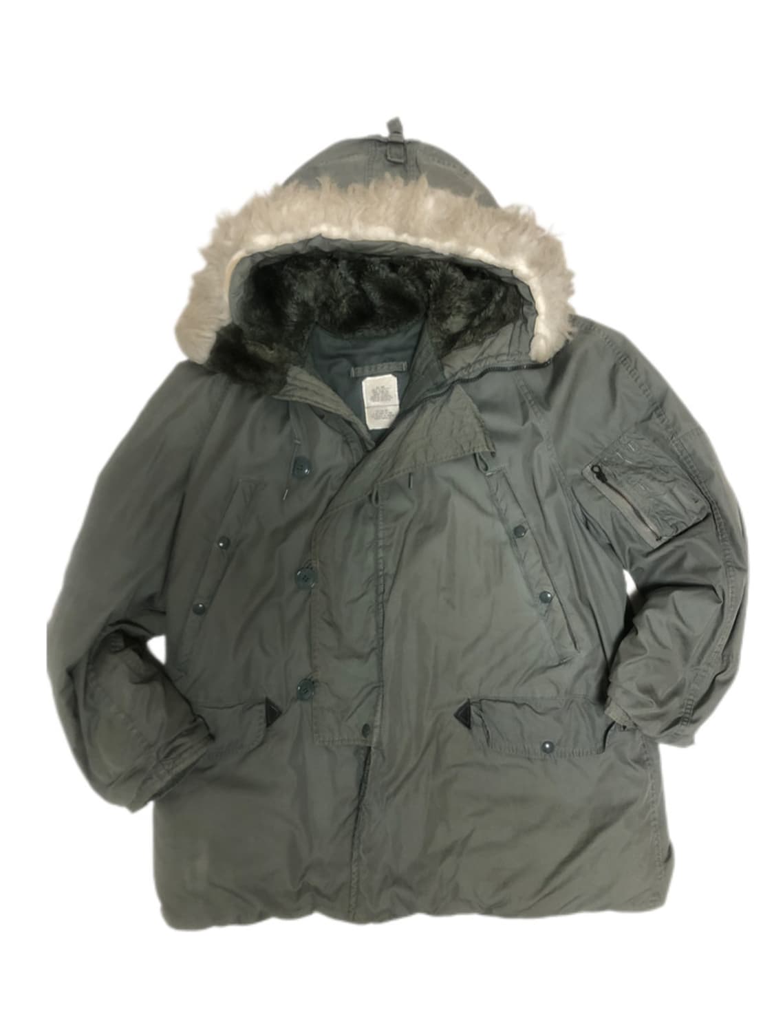 80s 미군 n3b 오리지널 콜드파카 Large 상품이미지1