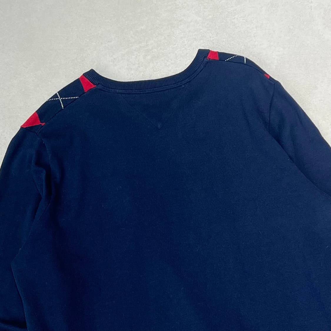 타미힐피거 아가일 패턴 니트 s09338 상품이미지5