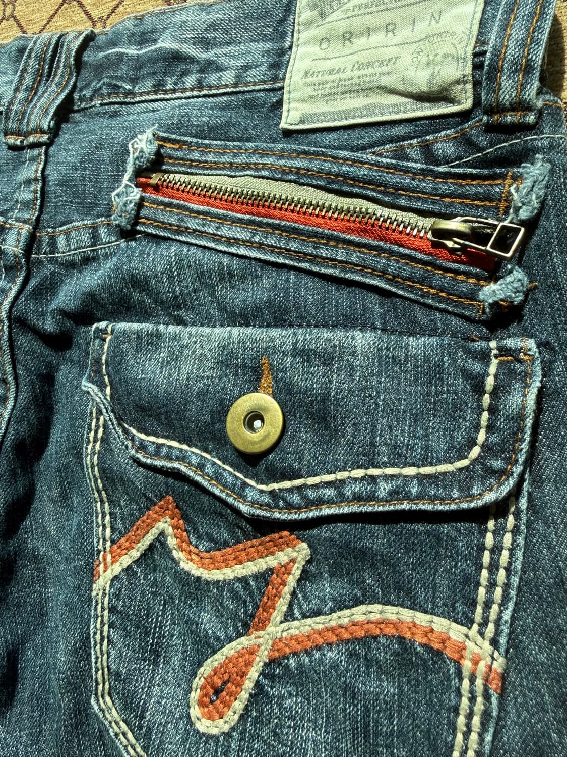 oririn 힙 디테일 데님 상품이미지2