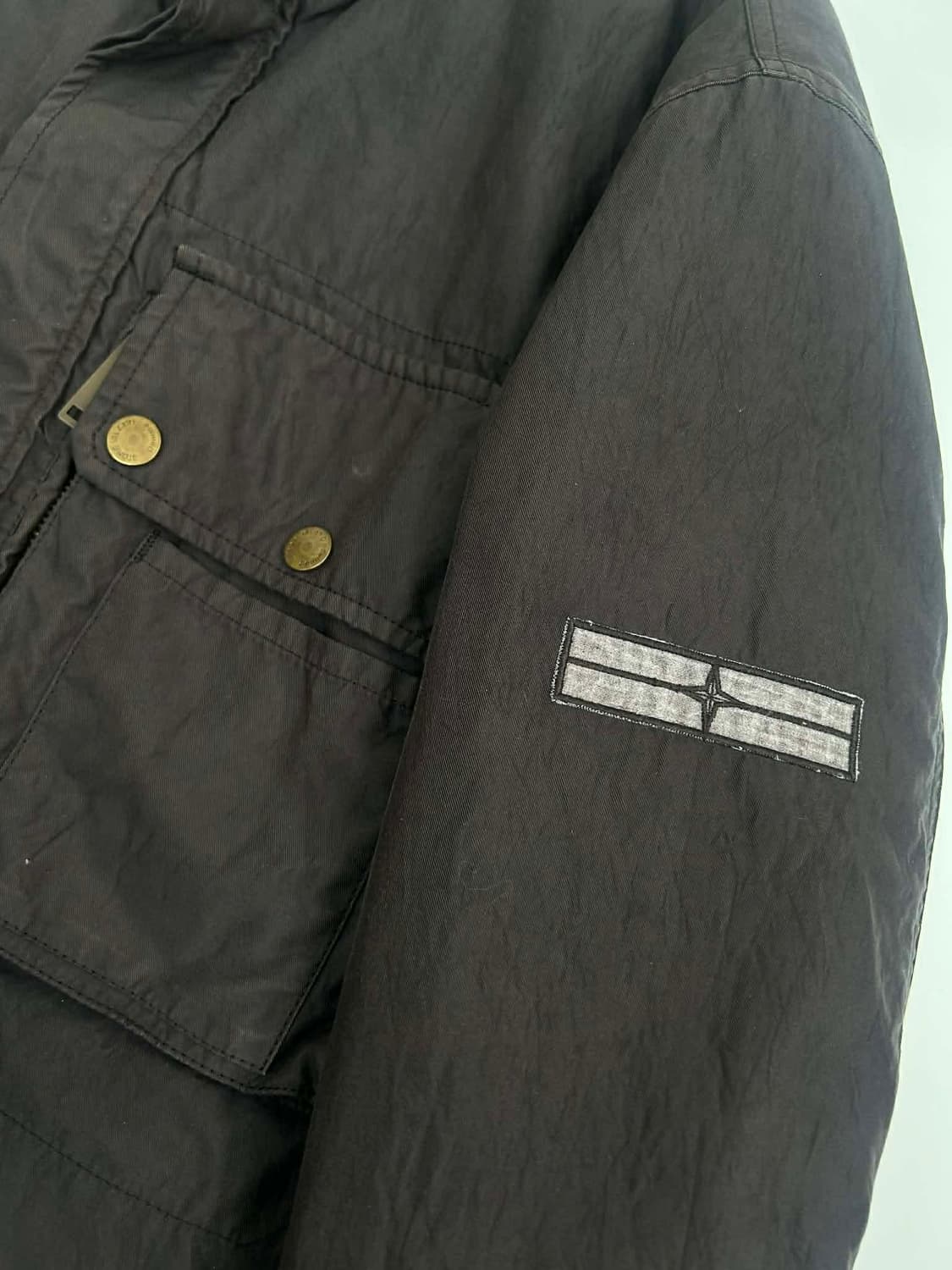 [100] 스톤아일랜드 데님스 가먼트 다잉 필드 자켓 상품이미지8