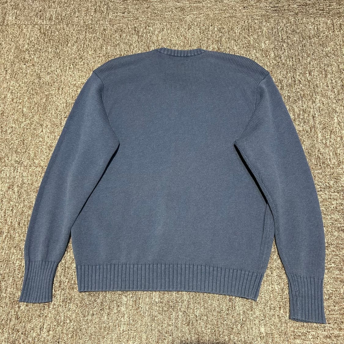 XL) 폴로 랄프로렌 블루컬러 헤비코튼 브이넥 니트 상품이미지5