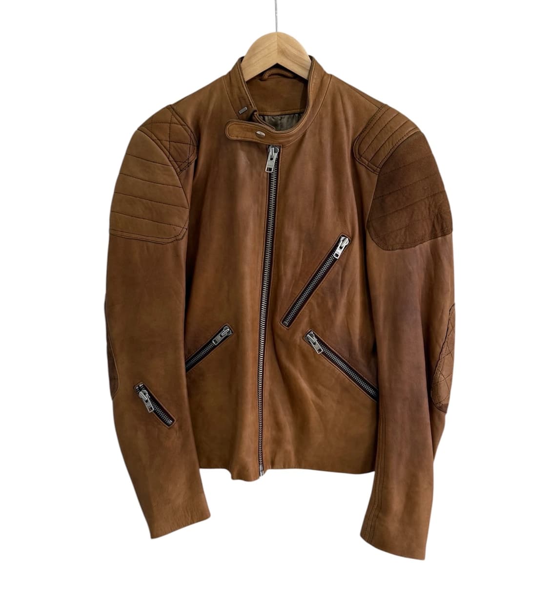 아크네 스튜디오 올리버 바이커 레더 자켓 상품이미지1