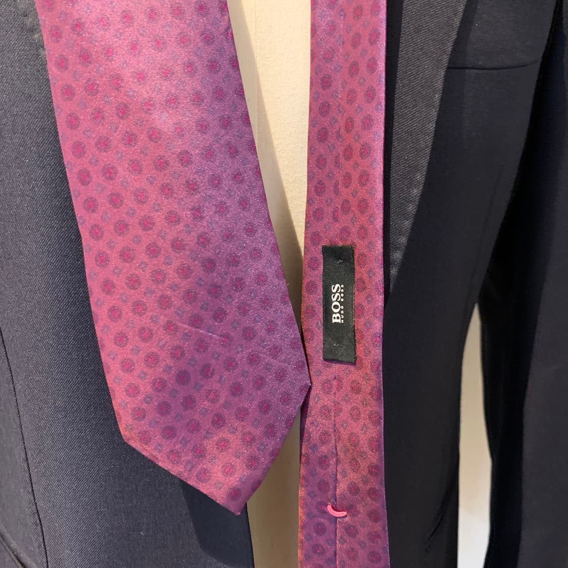 휴고보스(HUGO BOSS) 명품 정장넥타이 100실크 A+등급 상품이미지2