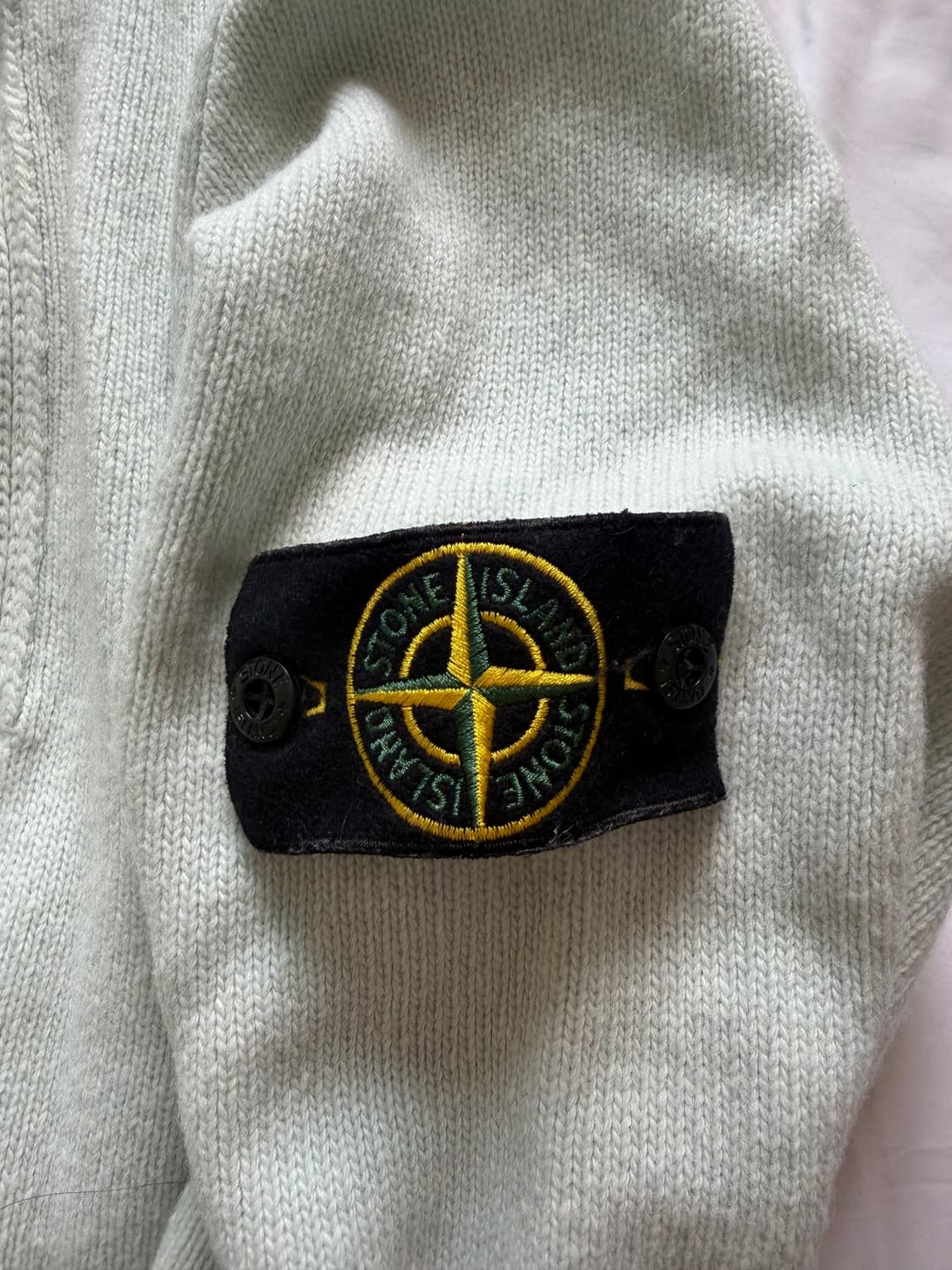 [XL] 스톤아일랜드 반집업 니트  상품이미지5