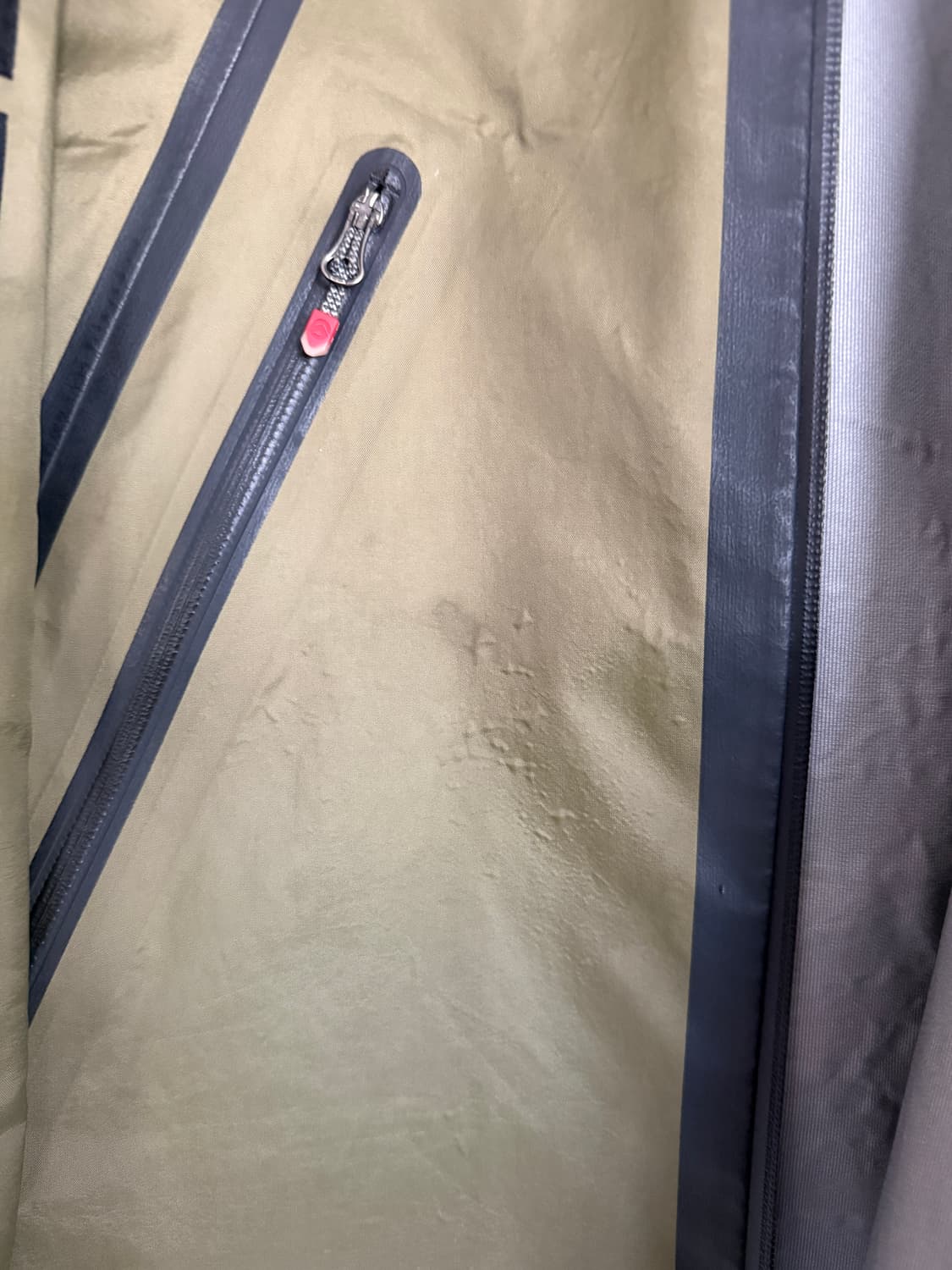 슈프림 노스페이스 테이프심 자켓 카키 L 상품이미지5