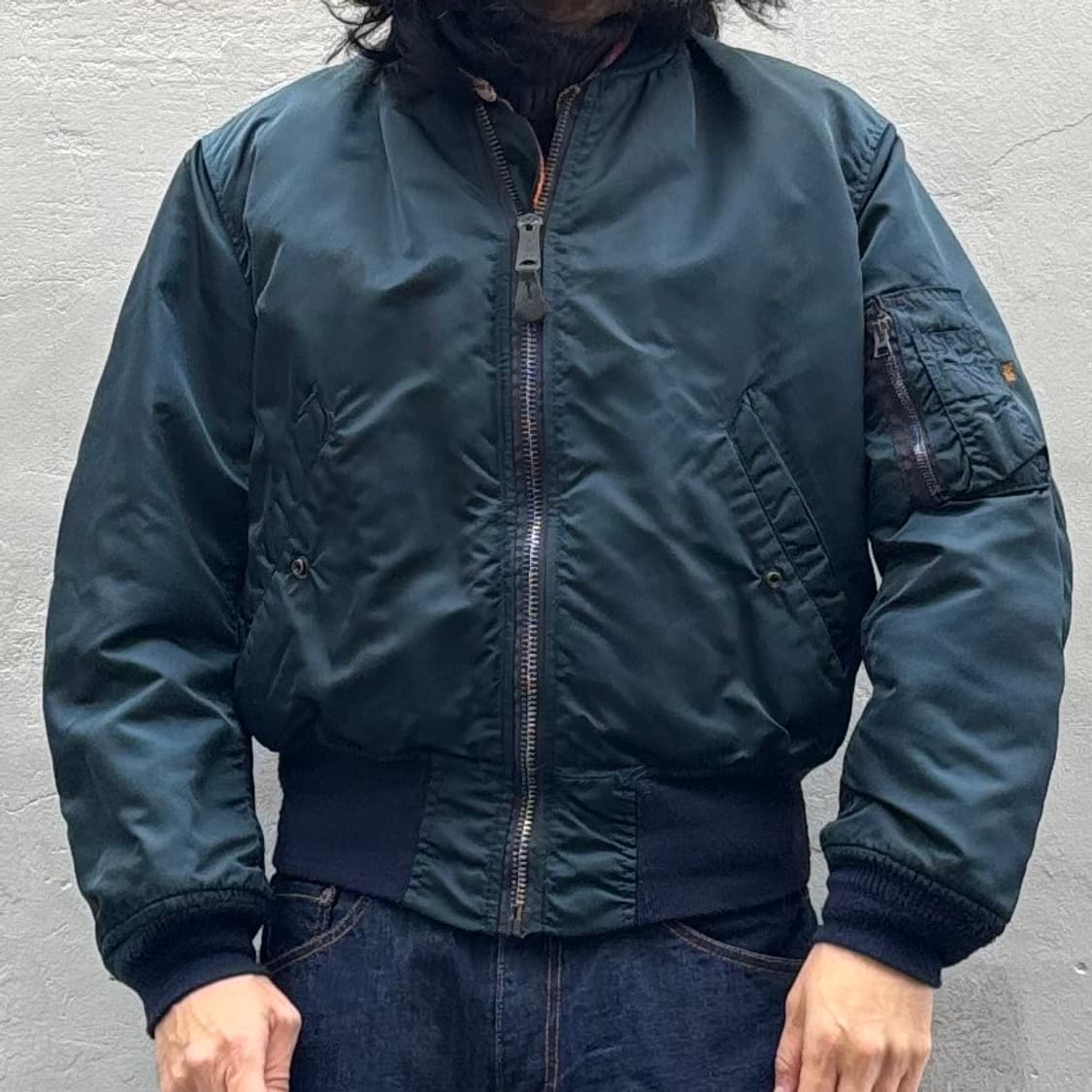 90년대 미국 알파 인더스트리 ma1 상품이미지10