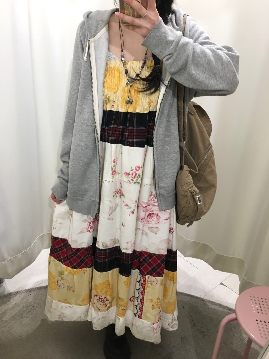 투웨이 패치 끈원피스 상품이미지6