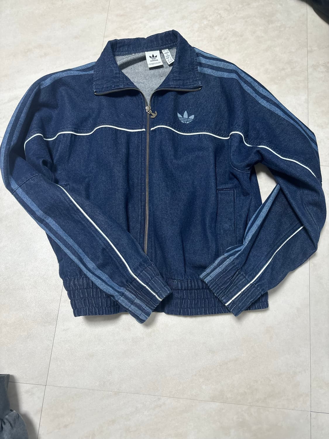 아디다스 데님 져지 상품이미지1