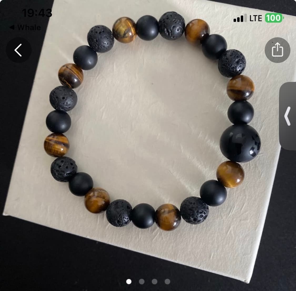 빈티지  원석 & 우드 팔찌 외 2 개인결제 상품이미지4