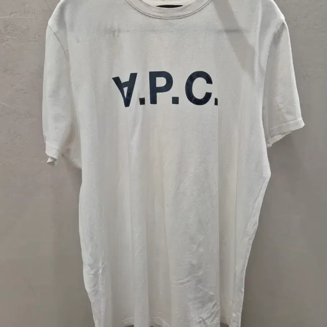A.P.C. 반팔티 화이트 L 상품이미지2