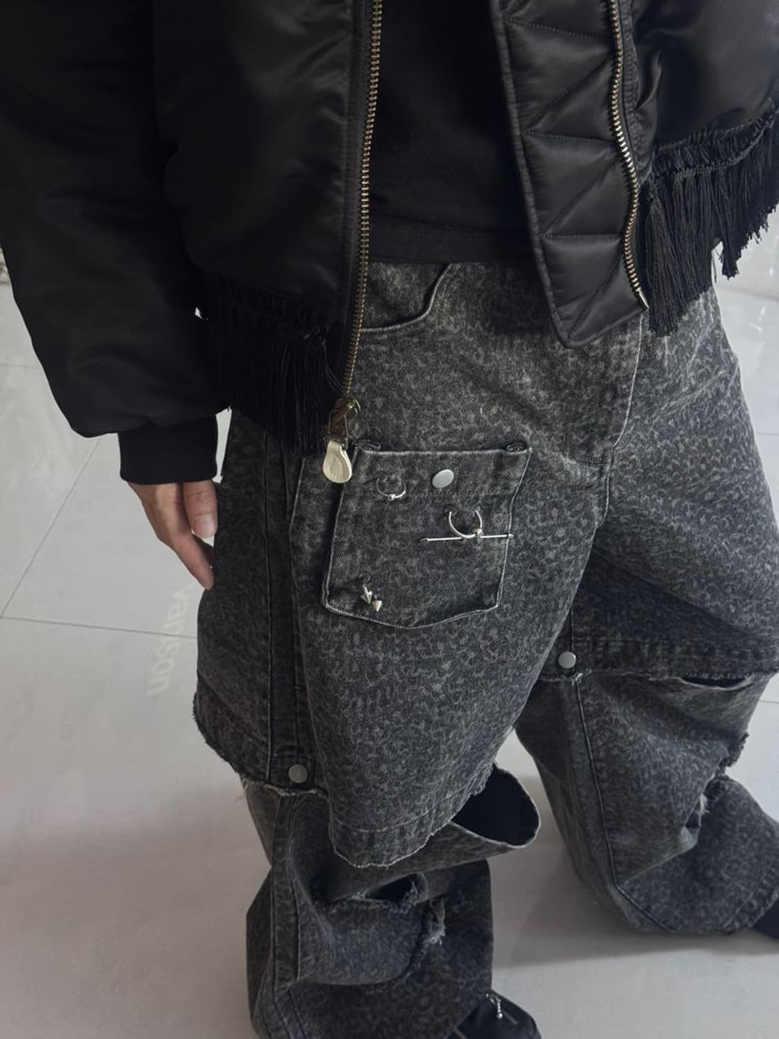 HAKU DENIM PANTS  2WAY 하쿠 데님 팬츠 상품이미지6
