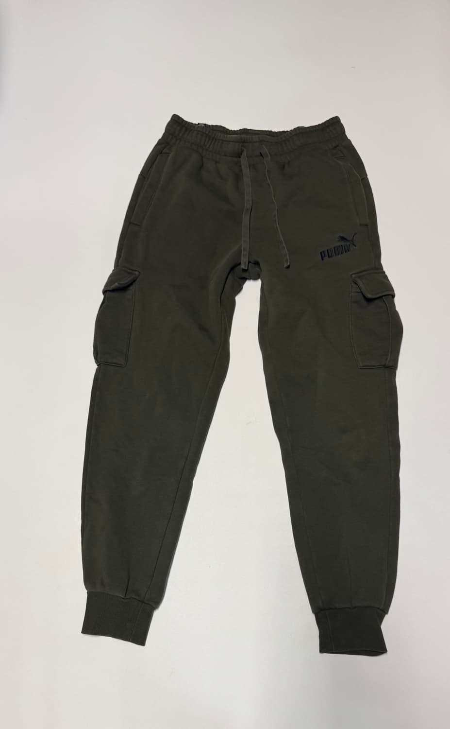 여성 푸마 Puma 트레이닝 카고 조거팬츠 s 카키 27.5인치 상품이미지1