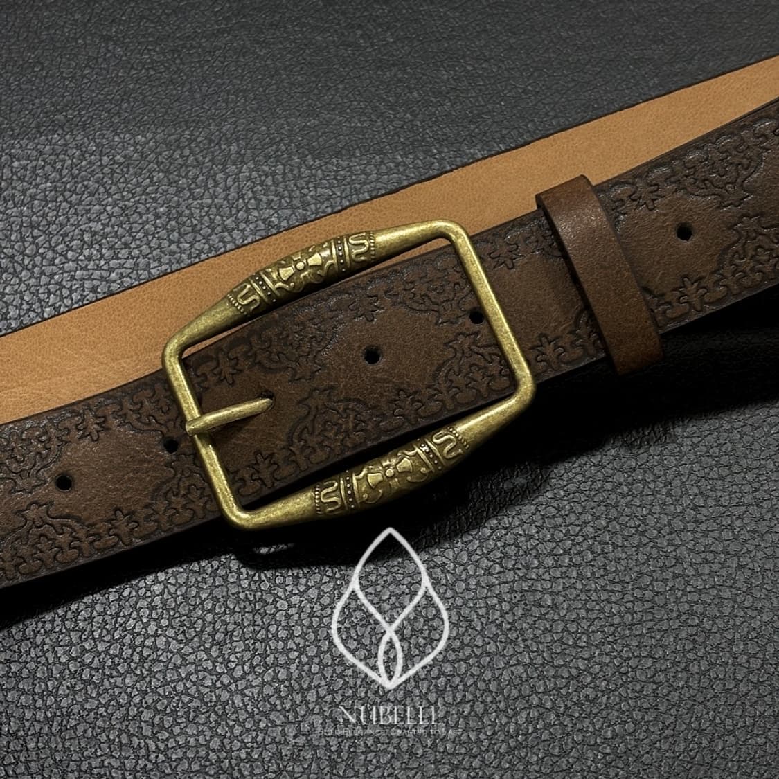 🌗 Antique ethnic belt / 엔틱 에스닉 가죽 벨트 상품이미지8
