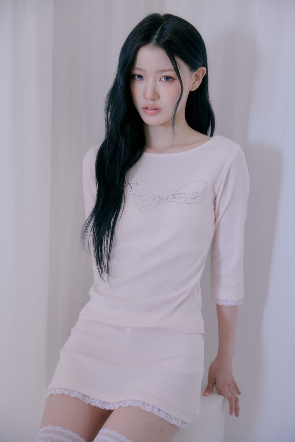 Daynee Dreamy skirt (Pink) 상품이미지4
