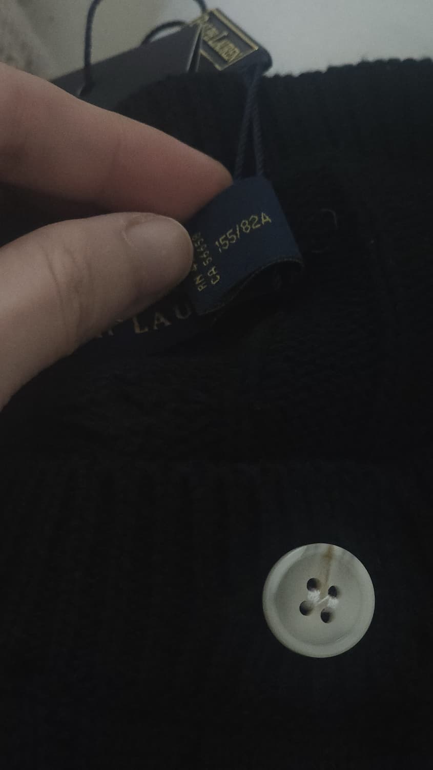 폴로 랄프로렌 꽈배기 가디건 블랙 XS 상품이미지8