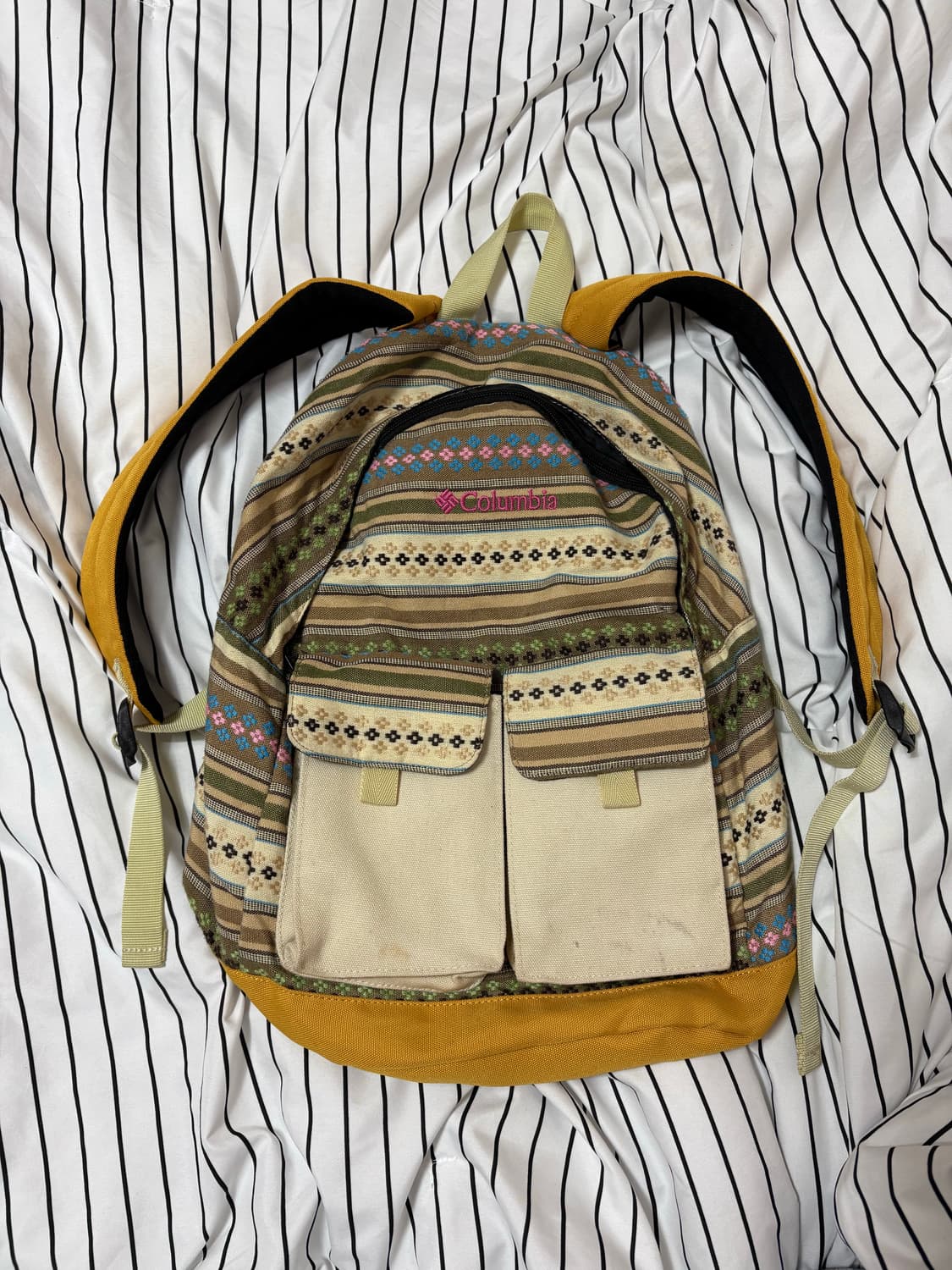 컬럼비아 빈티지 백팩 가방 상품이미지1