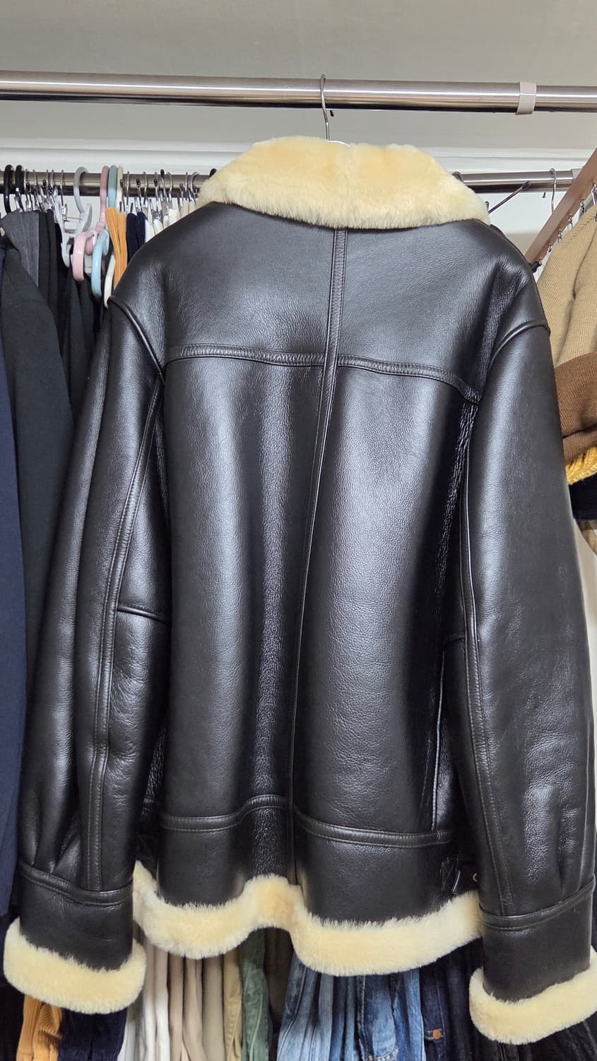 스페로네 리얼 B3 무스탕 자켓 맨 (브라운) 상품이미지2