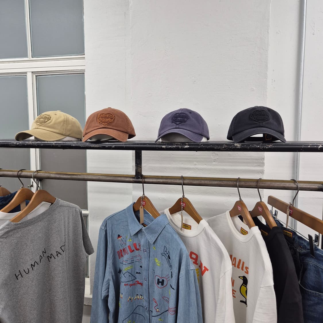 휴먼메이드 모자 6패널 트윌 캡 볼캡 블랙 26SS 상품이미지7