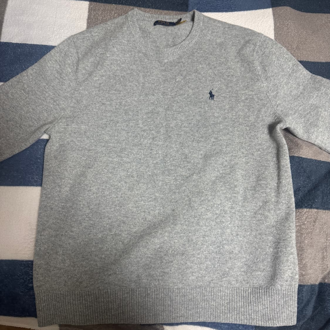 폴로 랄프 로렌 울 니트 그레이 상품이미지1