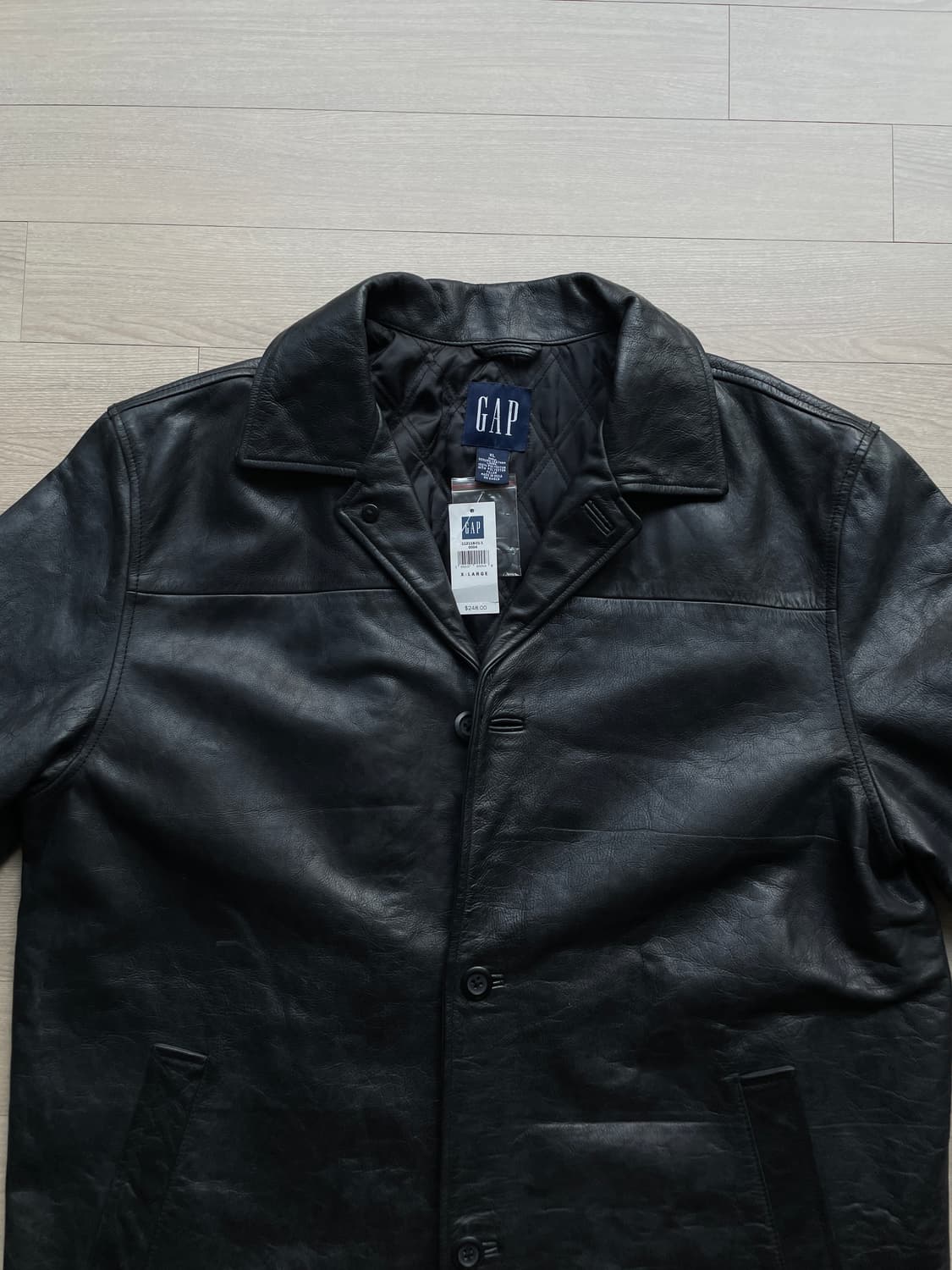 90s 올드갭 레더 카코트 gap carcoat 상품이미지4