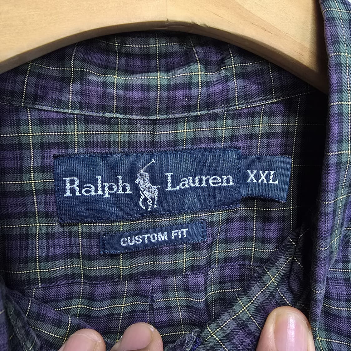 폴로 랄프로렌(Polo) 체크 셔츠 2XL 상품이미지7