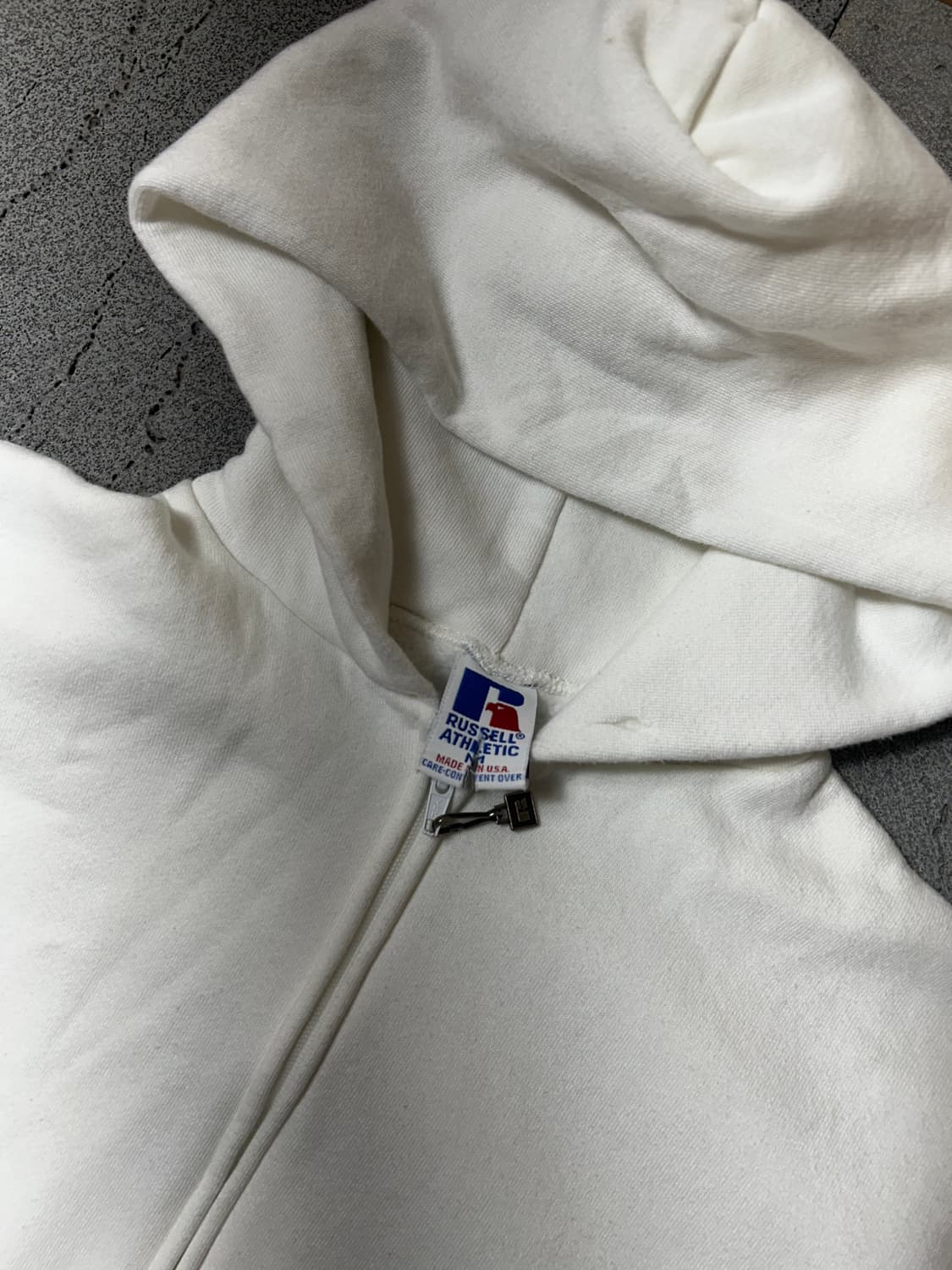 USA 90년대 추정 러셀 애슬레틱 후드집업 판매 상품이미지2