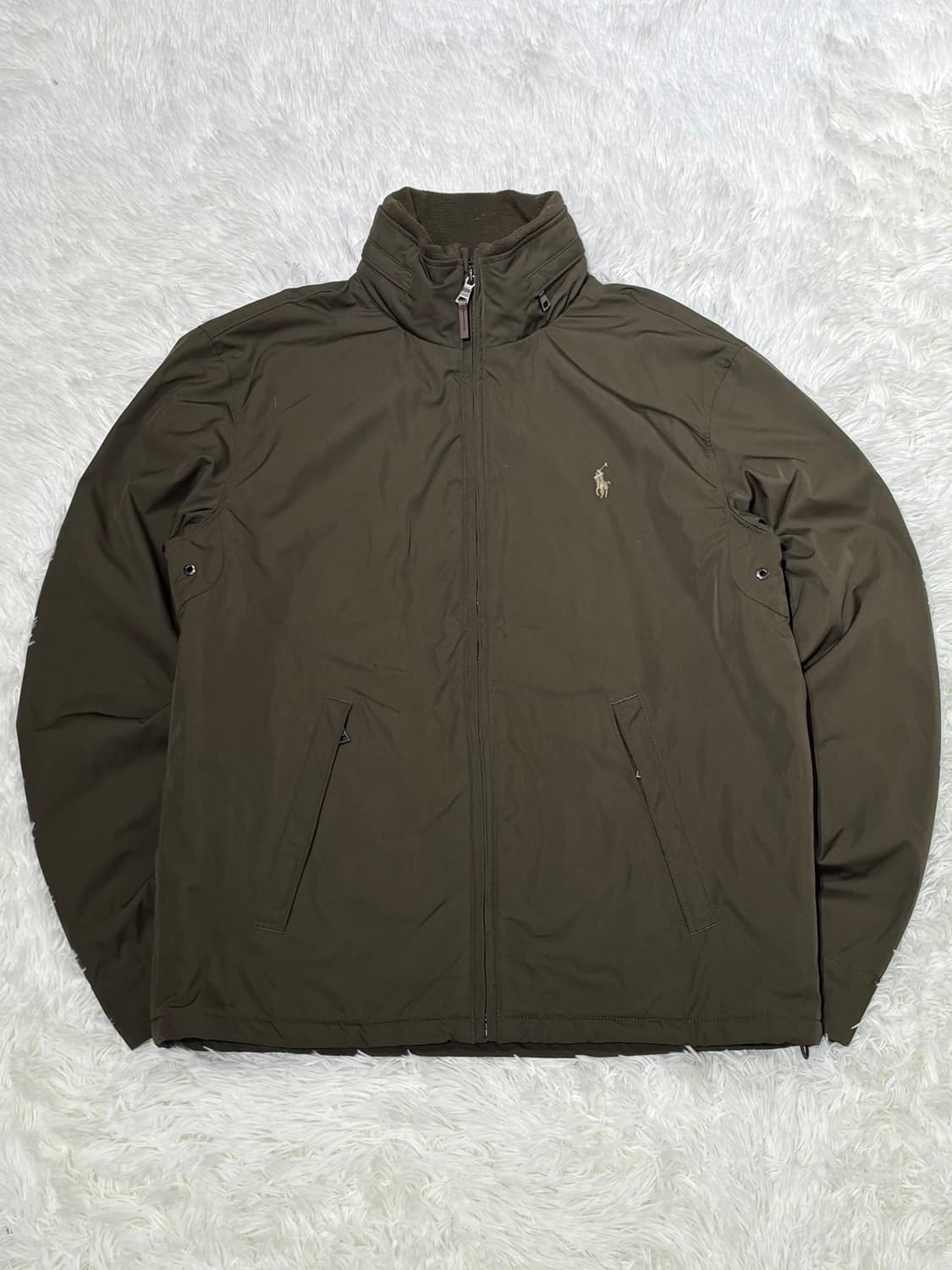 폴로랄프로렌 카키 포니 폴리쉘 자켓 상품이미지3