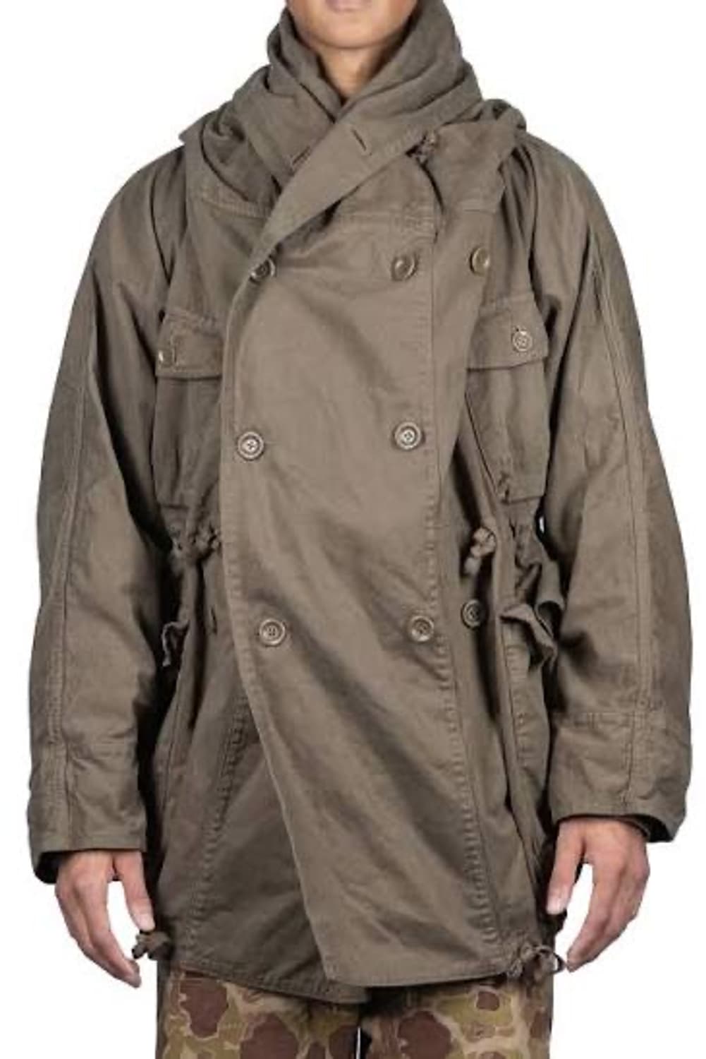 캐피탈 카츠라기 코튼 링 코트 상품이미지2