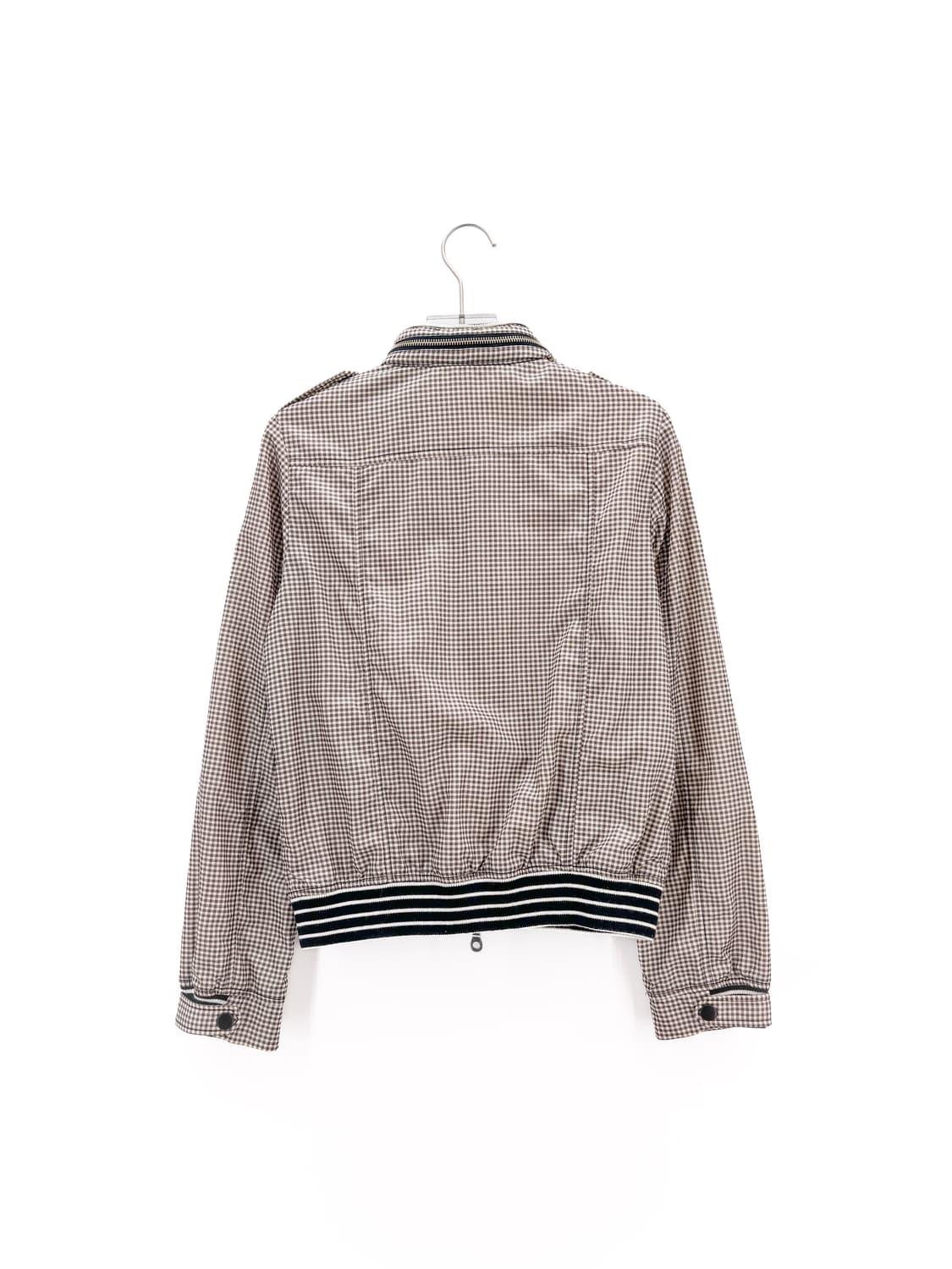 빈티지 체크 투웨이 집업 자켓 상품이미지9