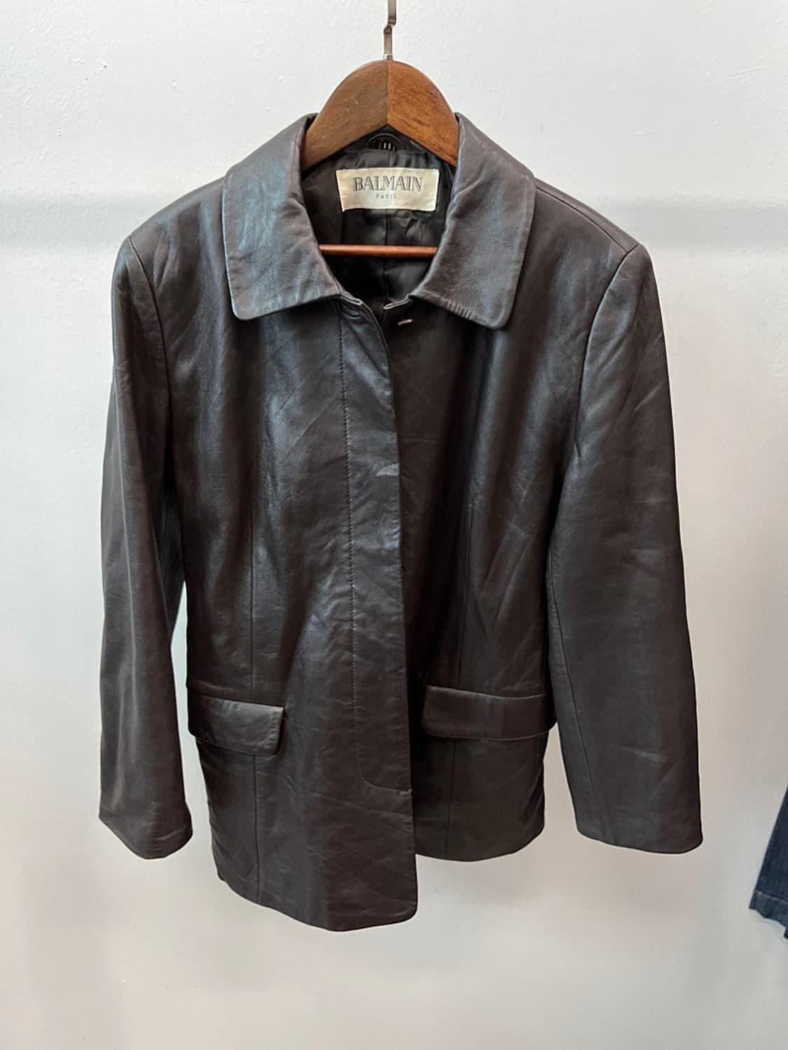 여) 발망 클래식 가죽자켓  상품이미지2